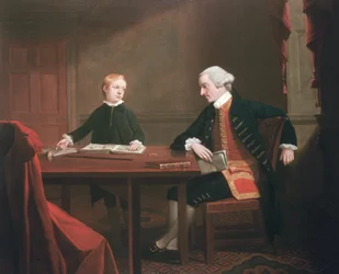 Samuel Smith und sein Sohn William, ca. 1770